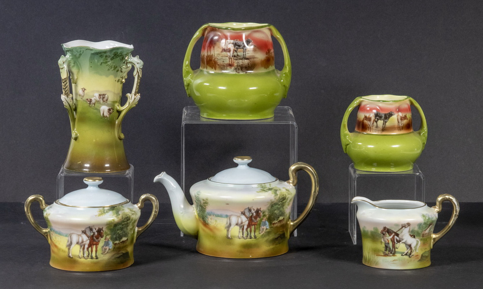 Appraisal: PCS ROYAL BAYREUTH CHINA Pieces of Vintage Bavarian China by