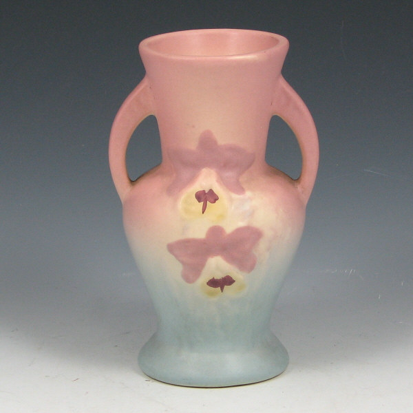 Appraisal: Hull Orchid - Vase - Mint Orchid vase in pink