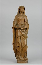 Appraisal: Madonna of The Sorrows ca early th Century Very well