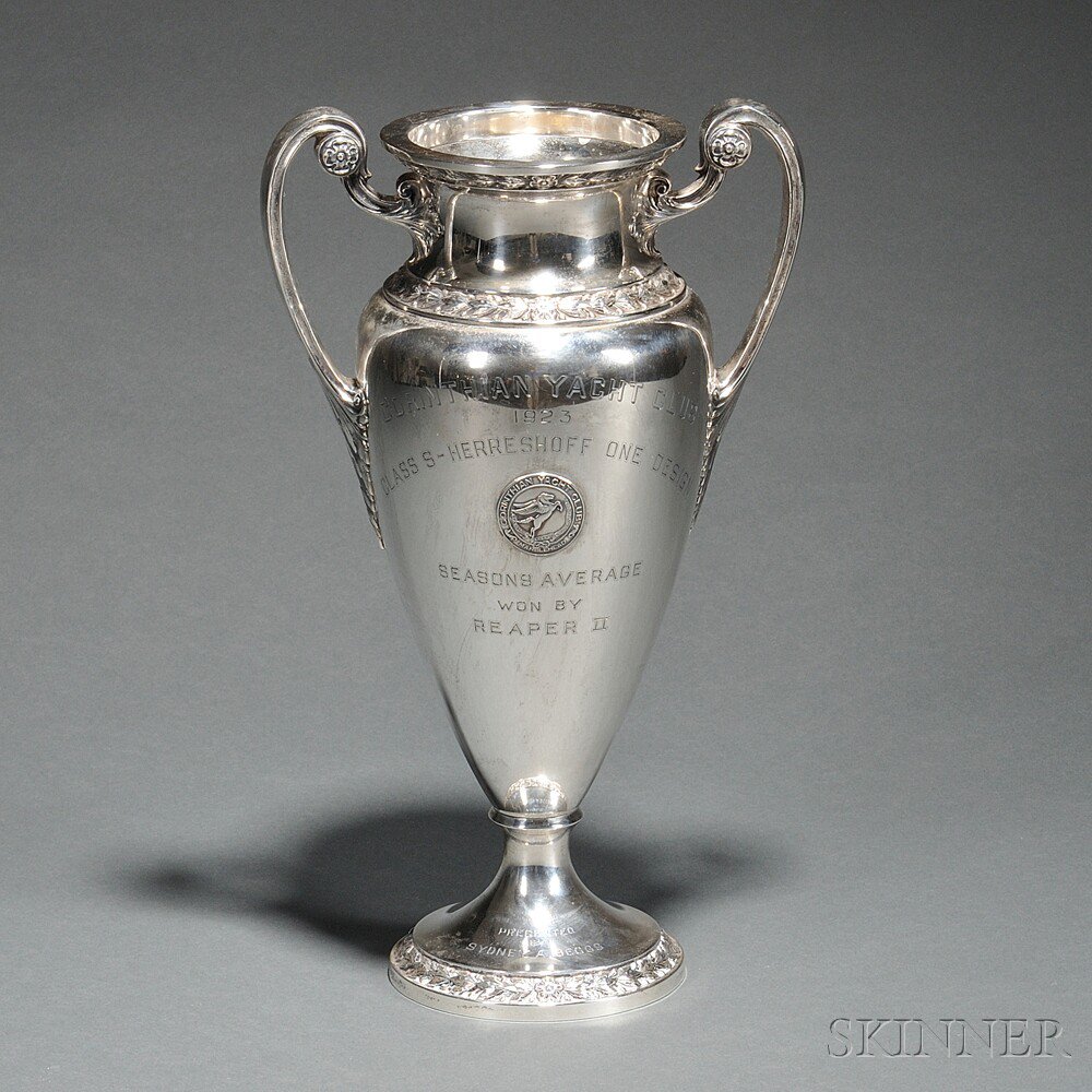 Appraisal: Gorham Sterling Silver Corinthian Yacht Club Trophy Providence Rhode Island