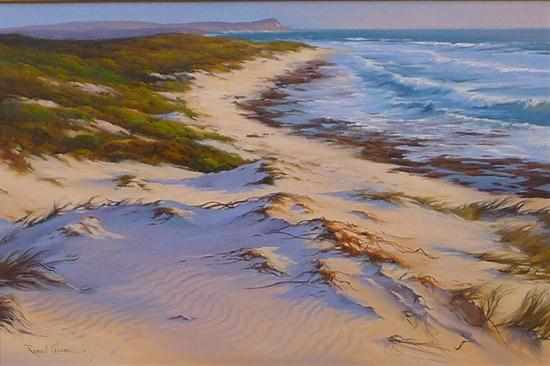 Appraisal: ROBYN COLLIER VIEW FROM THE KALBARRI DUNES OIL ON BOARD