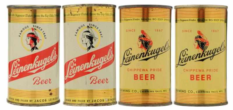 Appraisal: Lot of Leinenkugel's Beer Cans Includes - - and -