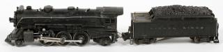 Appraisal: LIONEL STEAM LOCOMOTIVE AND LIONEL E O GA -E -