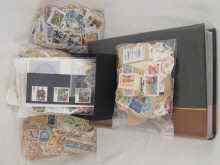 Appraisal: A quantity of used and unused postage stamps together with