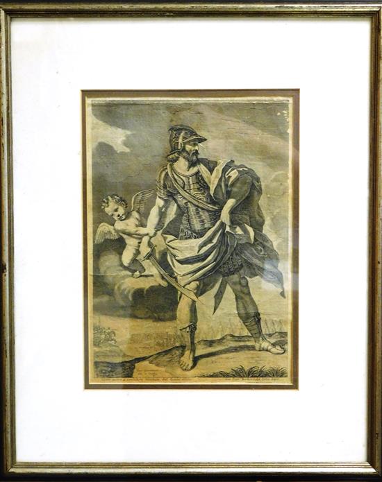 Appraisal: Giacomo-Maria Giovannini Italian engraving on paper title inscribed at bottom