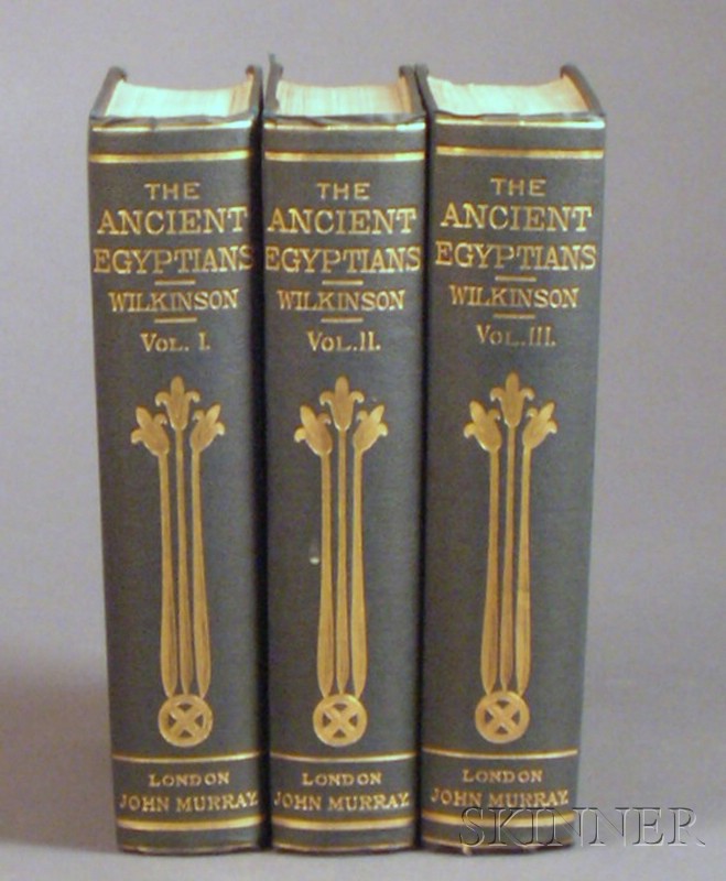 Appraisal: Ancient Egypt Wilkinson Sir J Gardner - The Manners and