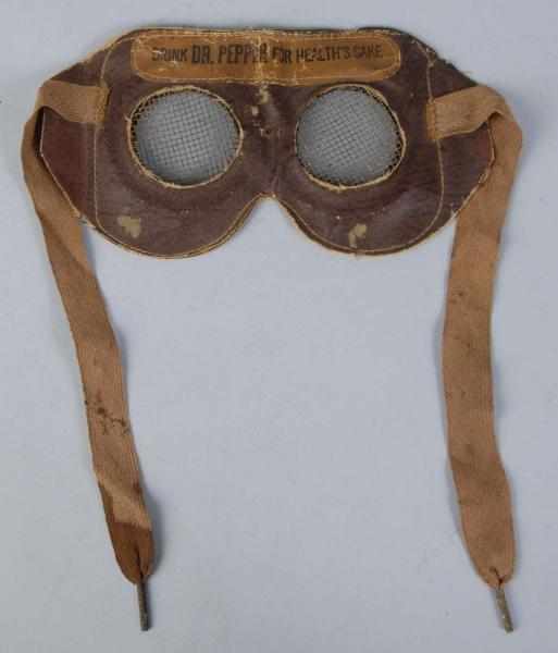 Appraisal: Dr Pepper Goggles from Punching Ball Game Description Circa s