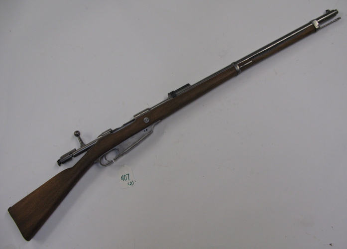 Appraisal: LOT OF TWO MAUSER BOLT ACTION RIFLES GEW mm caliber