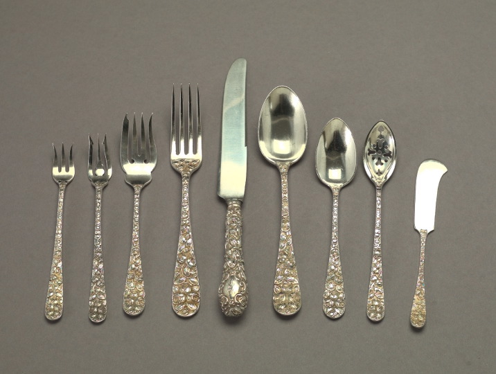 Appraisal: Schofield Eighty-Five-Piece Sterling Silver Partial Flatware Service for Fourteen Persons