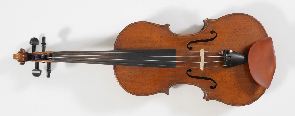 Appraisal: VINTAGE VIOLIN LABELED STRADIVARIUS Late th early th century piece