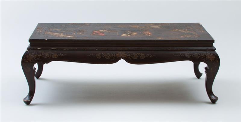 Appraisal: CHINESE COROMANDEL LACQUER LOW TABLE x x in Provenance The