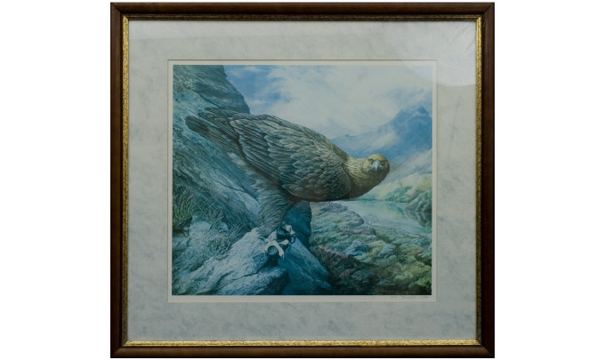 Appraisal: Dick Twinney Ltd Edition Print 'Golden Eagle' impressed seal signed