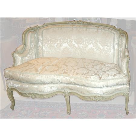 Appraisal: Louis XV Style Painted Canape Estimate -