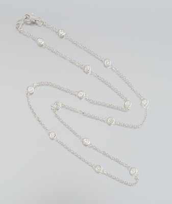 Appraisal: A Diamonds by The Yard Chain k white gold chain