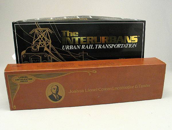 Appraisal: Lionel and K line boxed train Modern era trains include