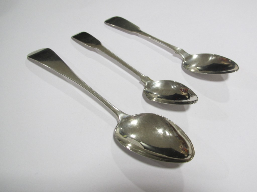 Appraisal: Jospeh Pearson Dumfries circa teaspoon Alexander Cunningham circa David Gray