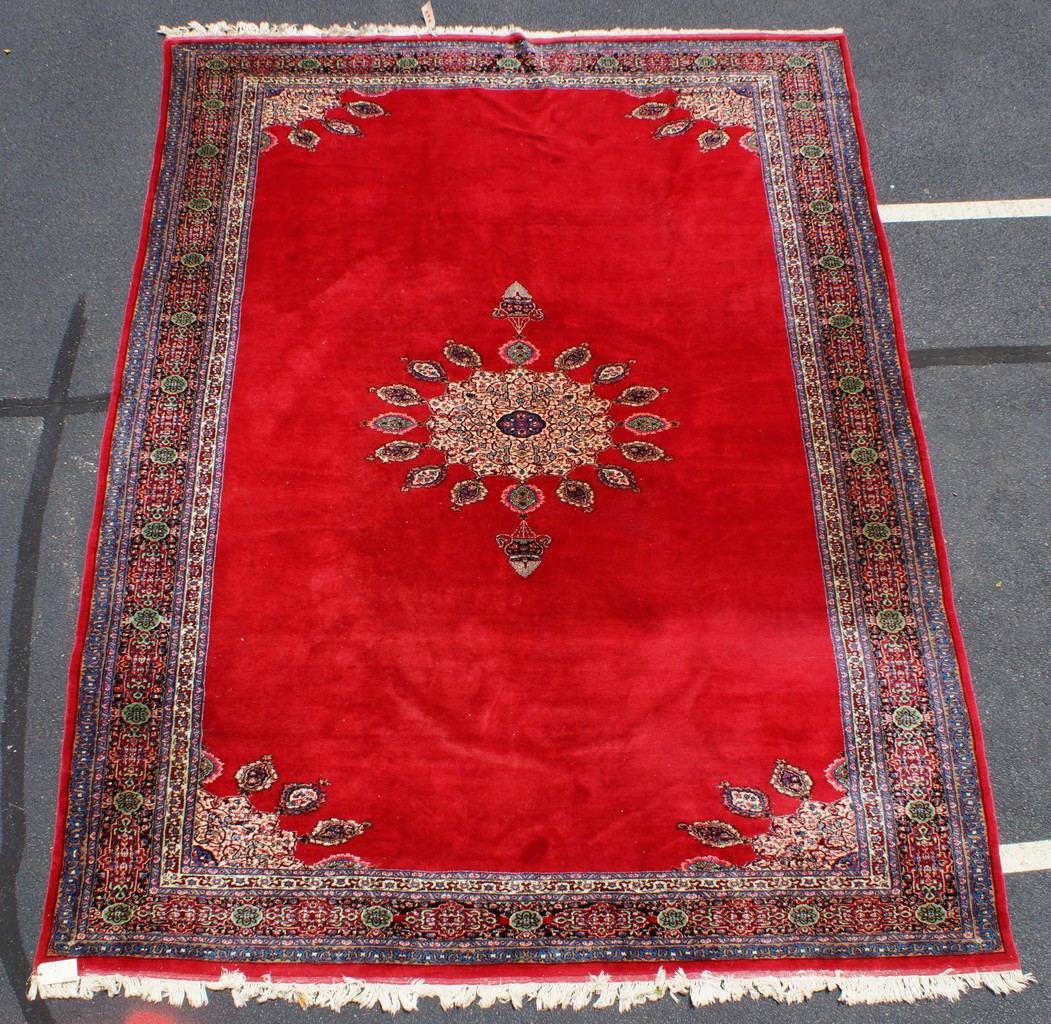 Appraisal: x Turkish carpet