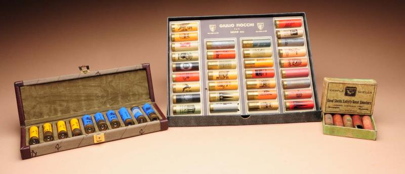 Appraisal: Shotgun Shell Salesman Sample Collection This collection of salesman samples