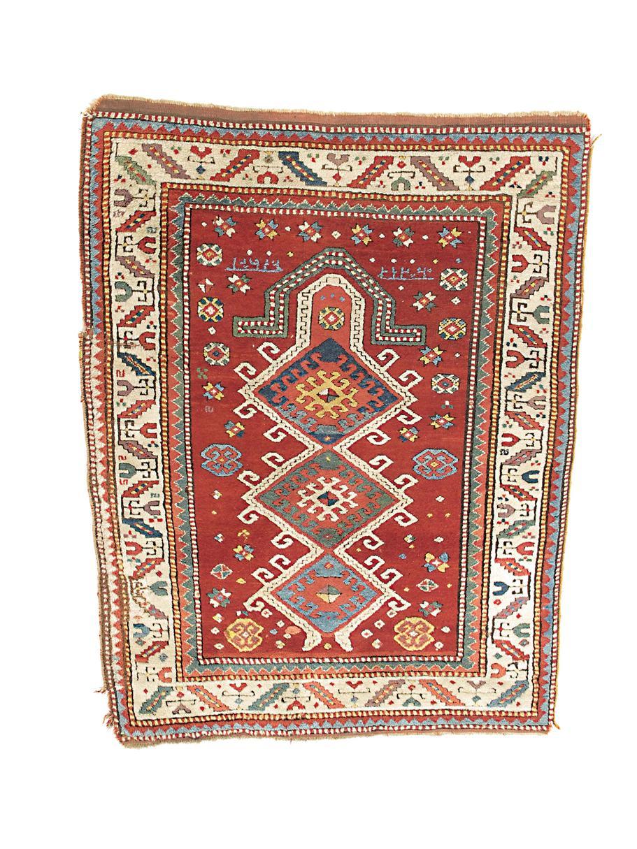 Appraisal: A Kazak prayer rug