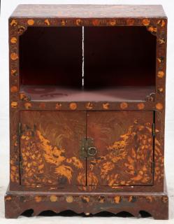 Appraisal: CHINOISERIE STYLE CHEST CHINOISERIE STYLE CHEST H W D Inlaid