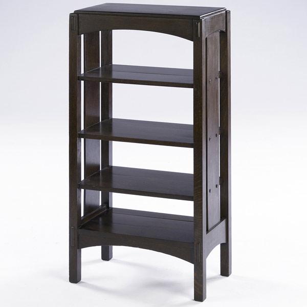 Appraisal: LIMBERT Magazine stand no with arched toe-board and top stretcher