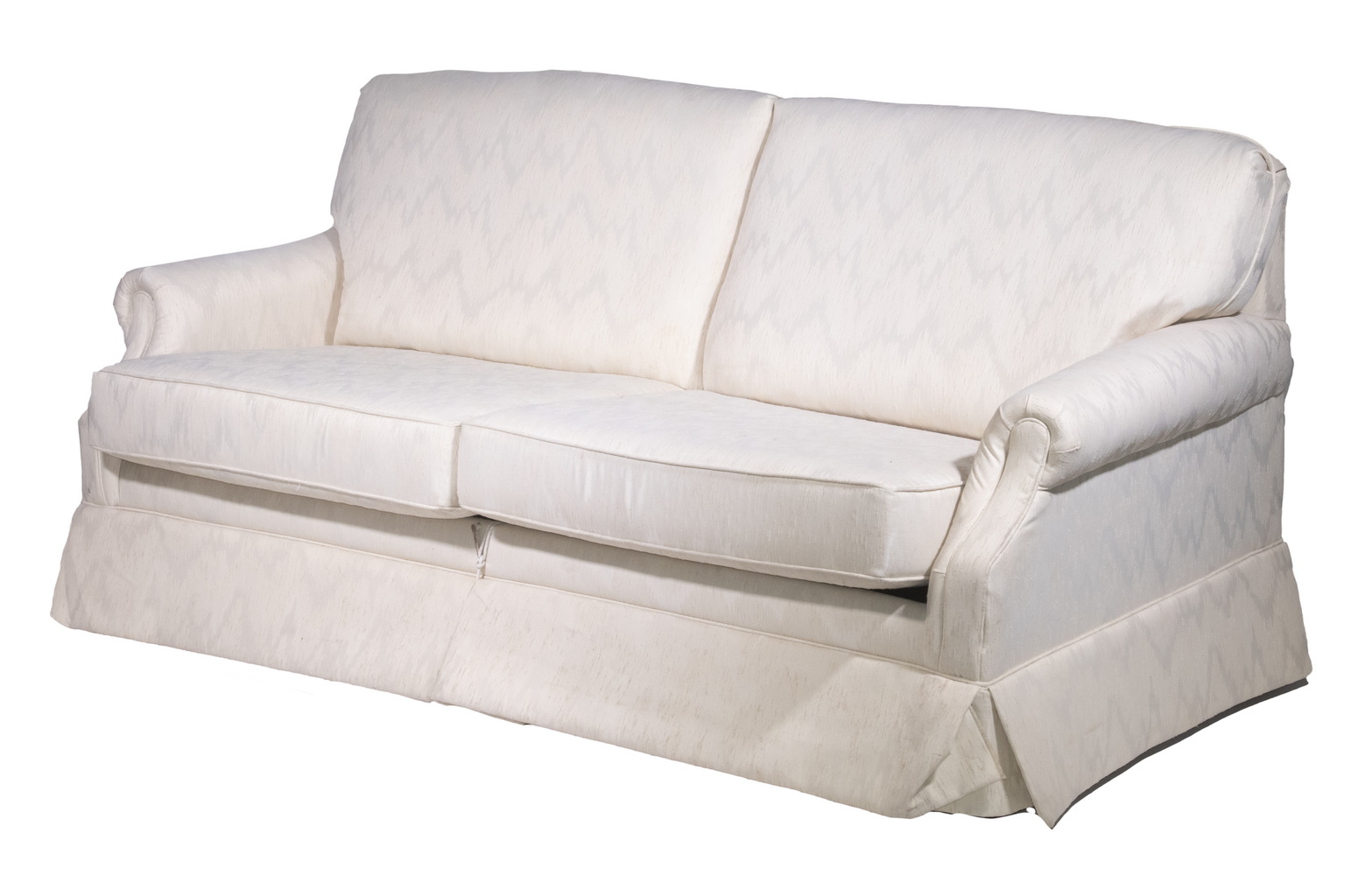 Appraisal: CUSTOM SLEEPER SOFA Custom Contemporary Sofa with fold-out full-size hide