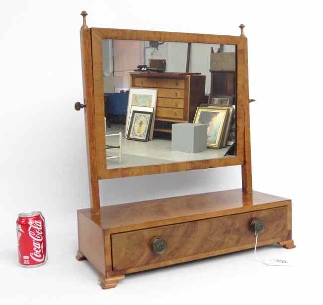 Appraisal: th c mahogany dresser mirror '' W '' D ''