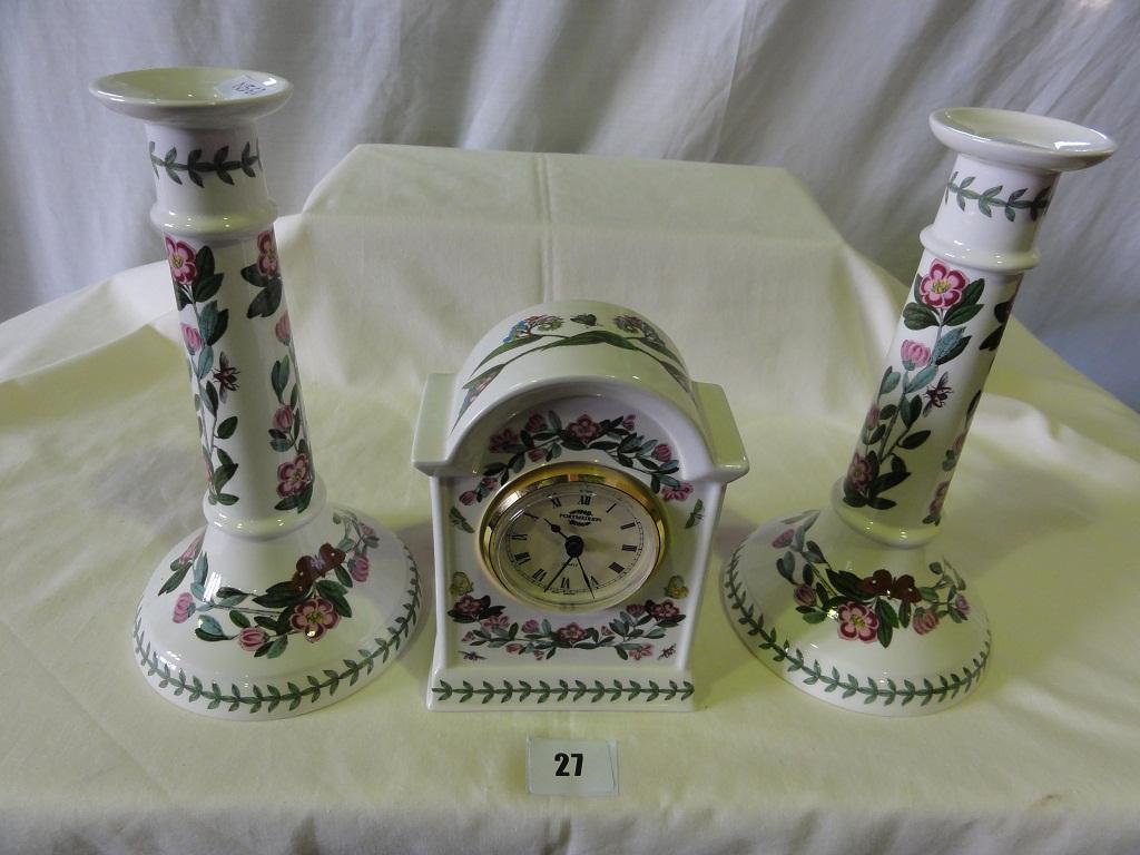 Appraisal: A collection of Portmeirion Botanic Garden pattern wares comprising a