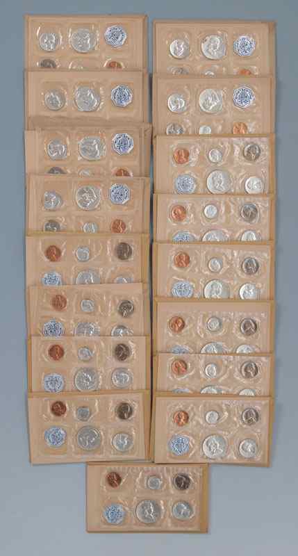 Appraisal: PROOF COIN SHEETS US MINT To include proof sheets proof