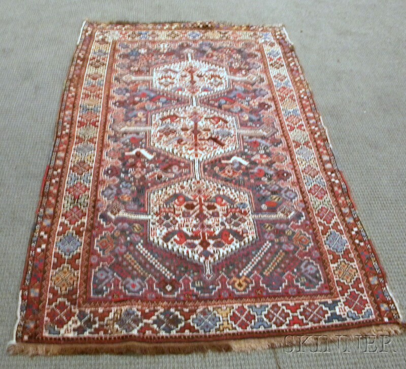 Appraisal: Khamseh Rug Southwest Persia th century ft in x ft