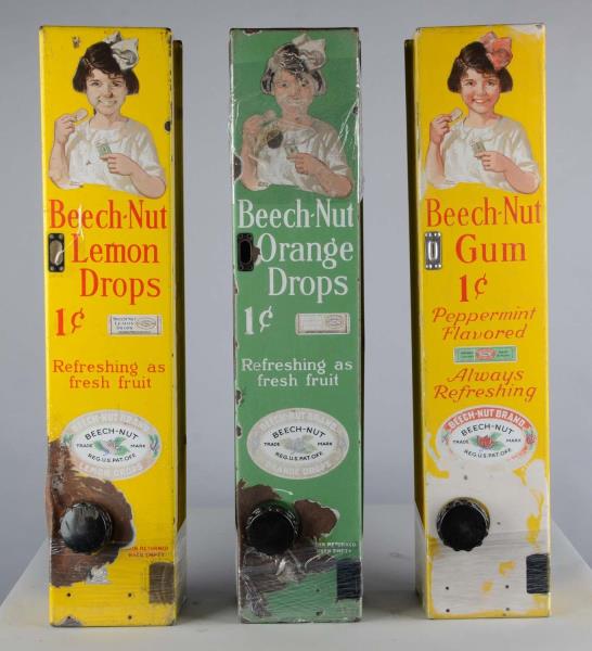 Appraisal: Lot Of Early Beech-Nut Gum And Drops Vendors Includes -