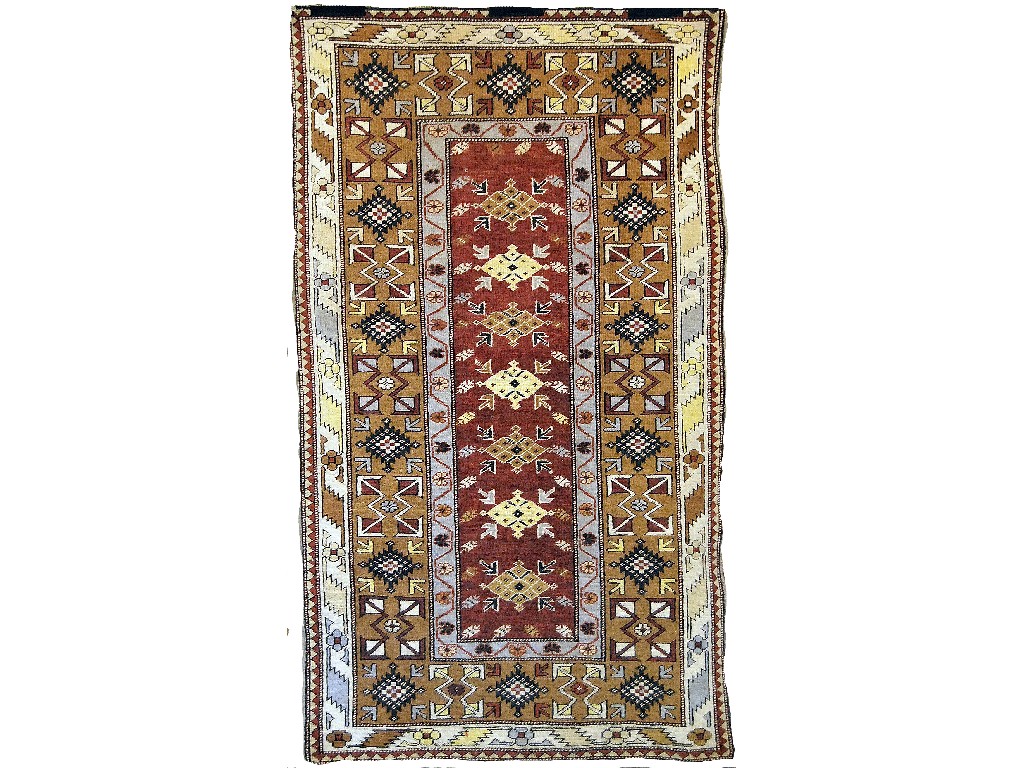 Appraisal: Turkish Melas rug modern