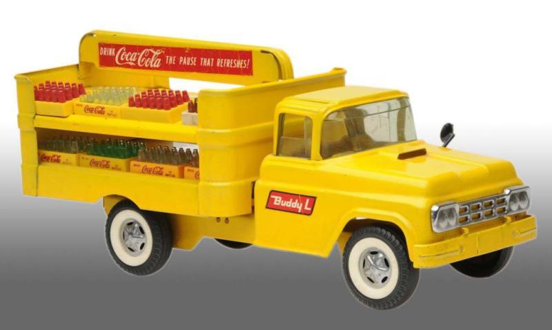 Appraisal: Coca-Cola Buddy L Truck Toy Description s Includes large amount