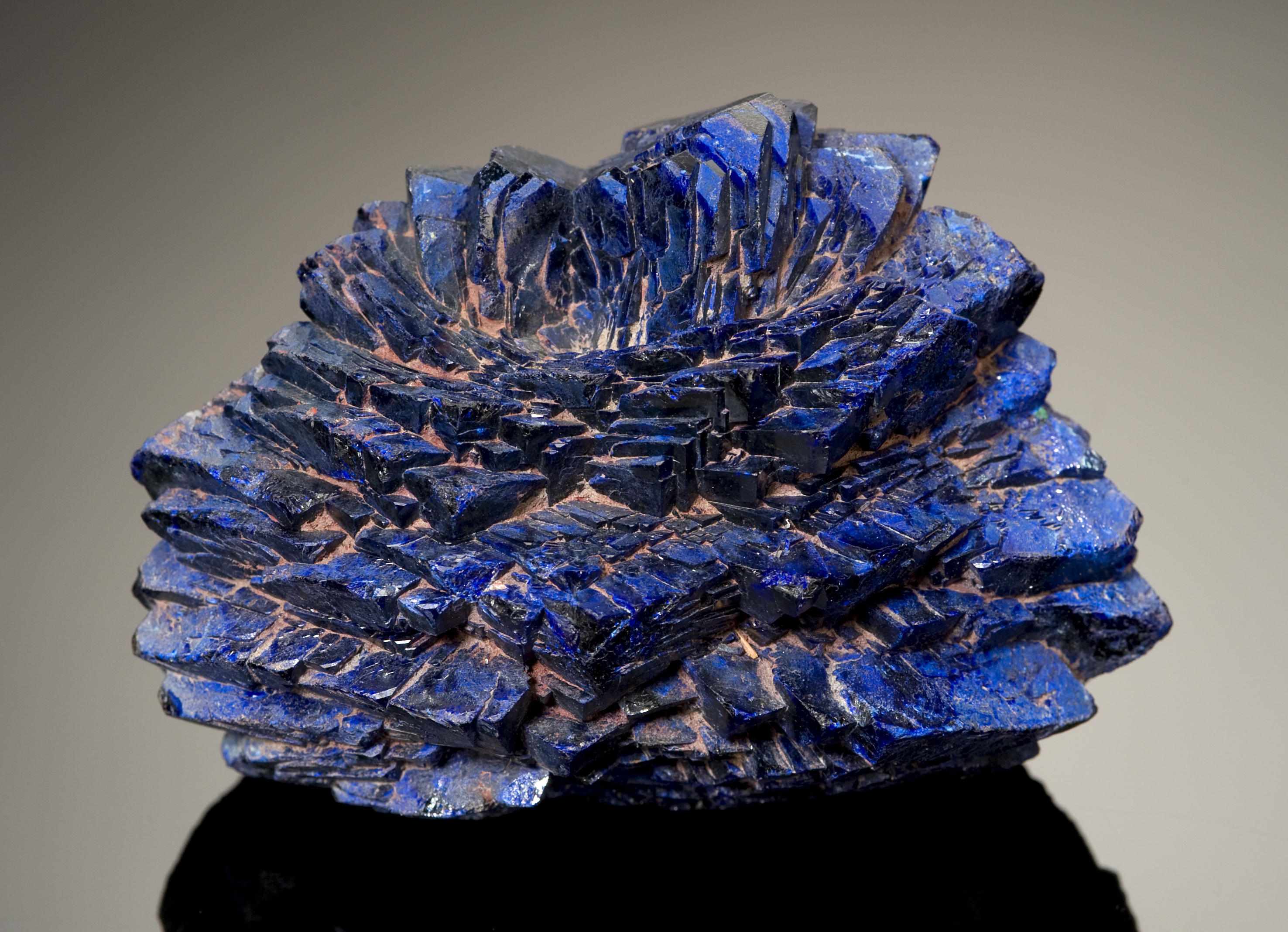 Appraisal: Without Reserve Azurite Rose Bisbee Arizona A classic floater specimen