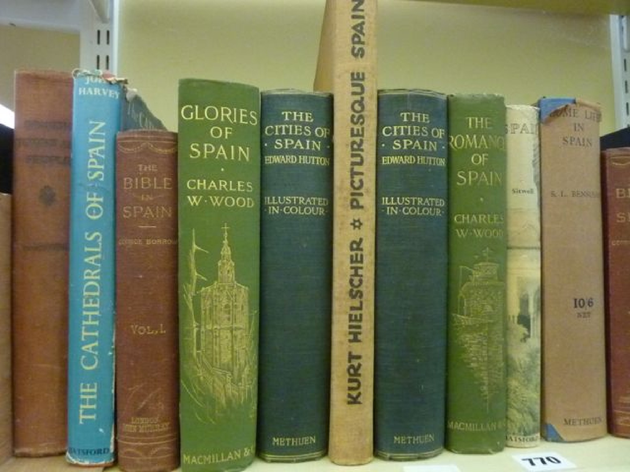 Appraisal: A collection of books on Spain early to mid- th