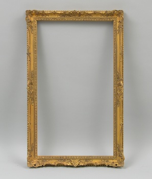 Appraisal: An Antique French Style Gilt Frame A fancy gilt picture