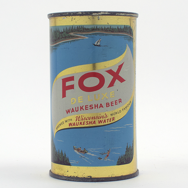 Appraisal: Fox De Luxe Beer PETER FOX RED TEXT - Reference