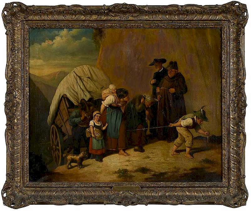 Appraisal: Thomas Reynolds Lamont British - The Pious and the Poor