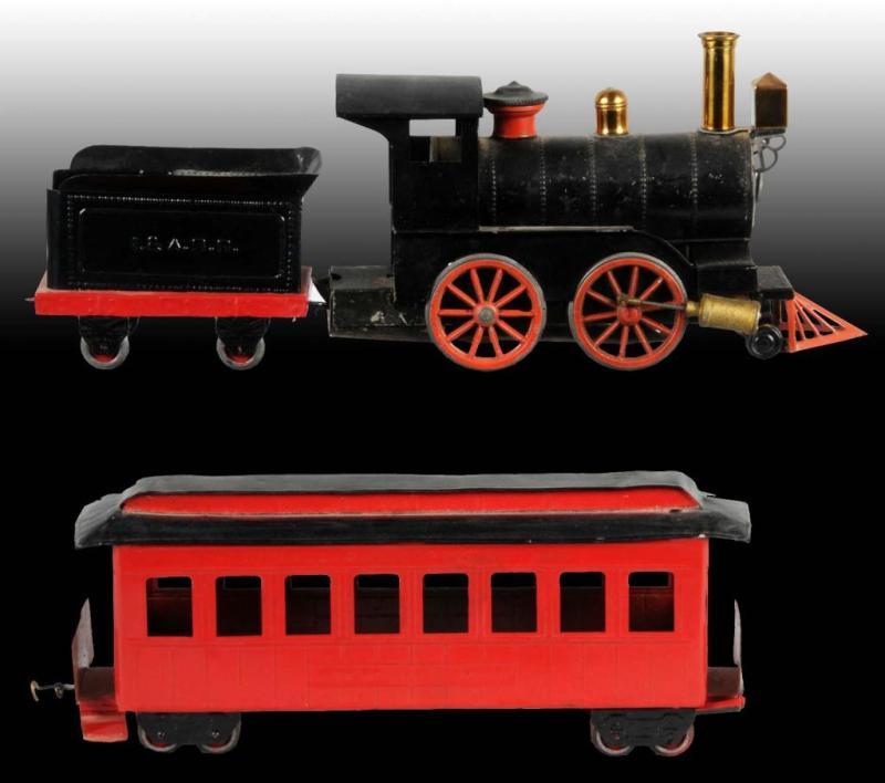 Appraisal: Weeden Dart Live Steam Train Set Description This set has