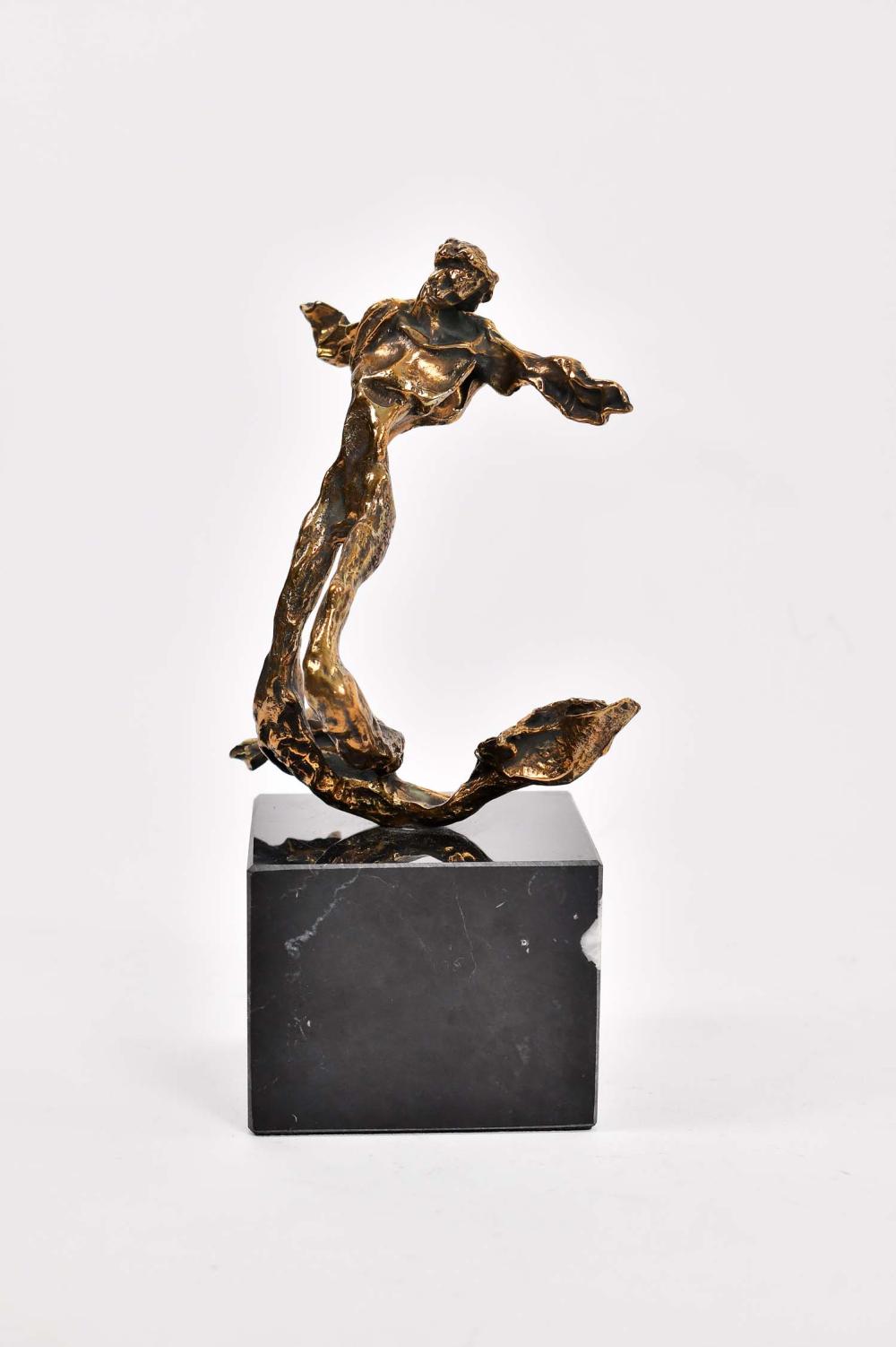 Appraisal: SALVADOR DALI SPANISH - SCULPTURETriton Aile Signed and numbered on