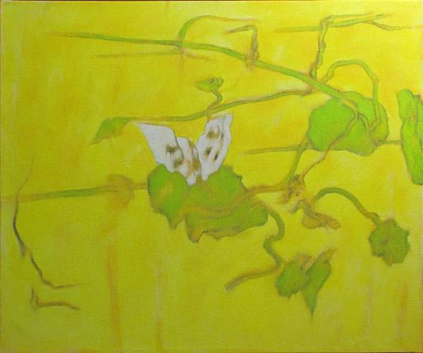 Appraisal: Fred Reichman American - Moth in the grasses signed titled