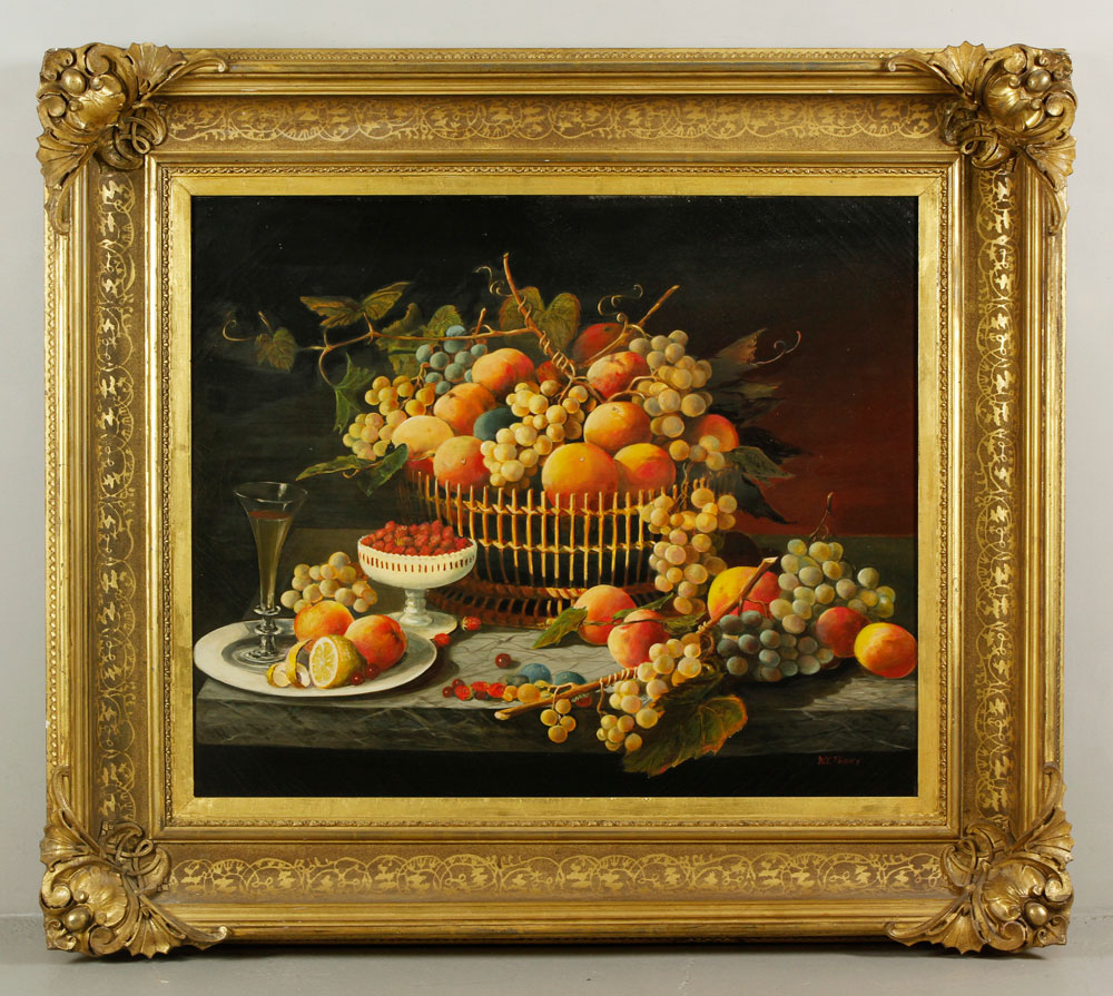 Appraisal: - th C Still Life O C th century still