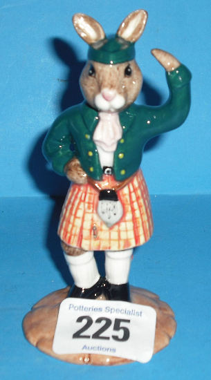 Appraisal: Royal Doulton Bunnykins Figure Scotsman DB Limited Edition Boxed with