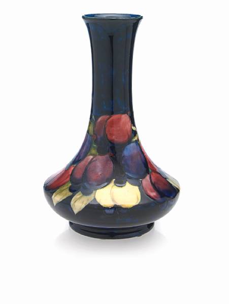 Appraisal: A William Moorcroft glazed earthenware vase - with painted signature