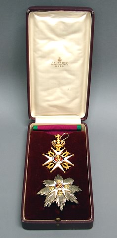 Appraisal: Medal Order set for the Norwegian Grand Cross of the