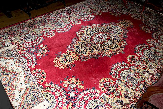 Appraisal: Decorative Rugs A group of machine made carpets with the