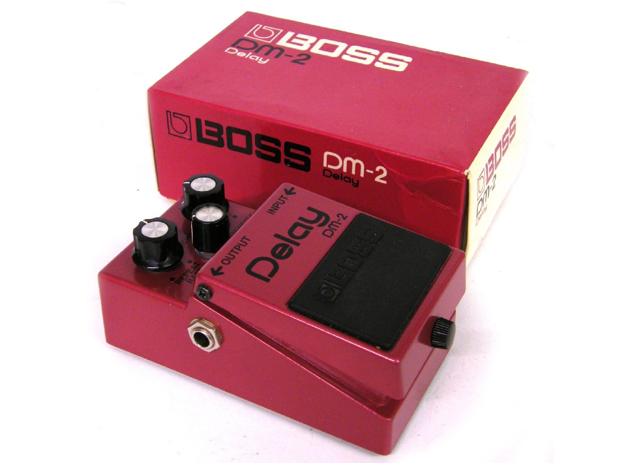 Appraisal: Boss DM- Delay pedal made in Japan black label serial