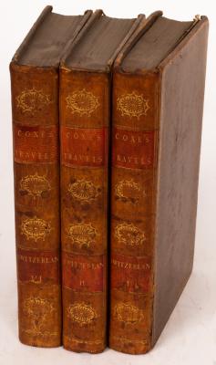 Appraisal: Coxe William Travels in Switzerland second edition vols London