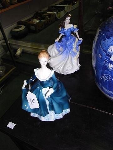 Appraisal: SIX ROYAL DOULTON FIGURES Helen HN Alice HN Janine HN