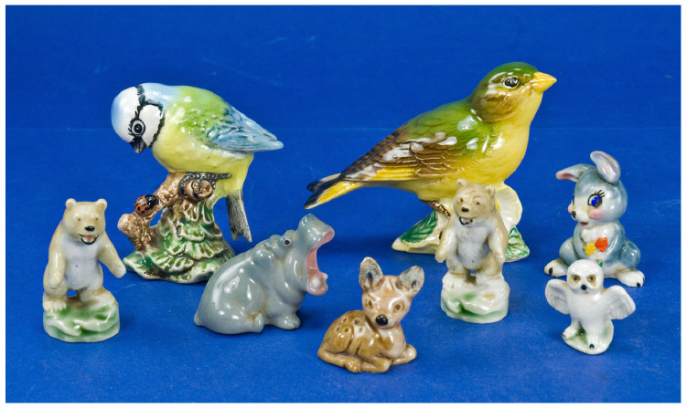 Appraisal: Small Collection Of Pottery Collectables Comprising Wade Whimsies x Grizzly